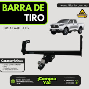 BARRA DE TIRO GREAT WALL POER