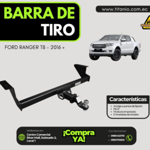 BARRA DE TIRO PARA FORD RANGER 2015