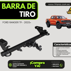 Barra de tiro para Ford Ranger 2024